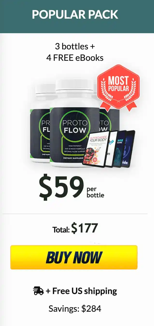 ProtoFlow 3 bottle pricing